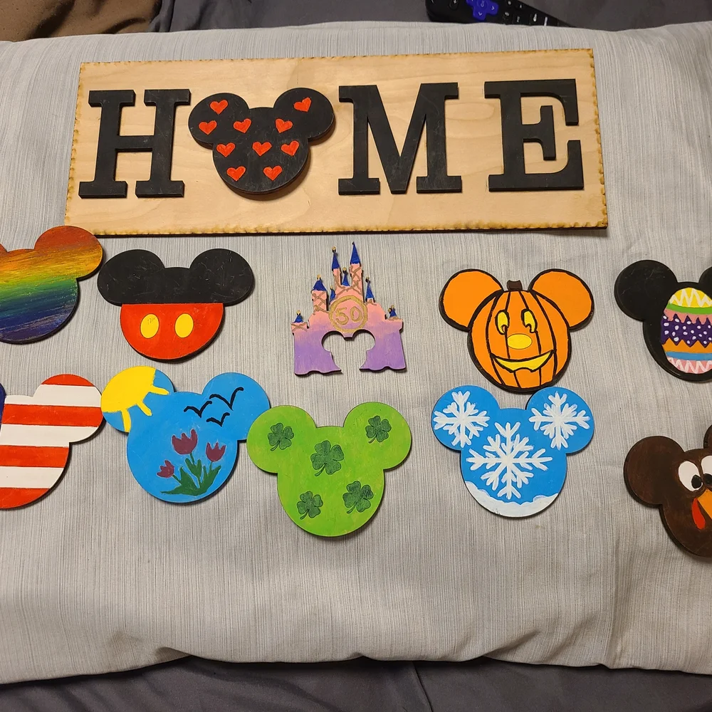 Disney Home Accents Decor with Mickey Mouse Theme - Picture 3 of 11